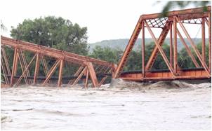KCSM Anahuac Bridge Between Laredo and Monterrey