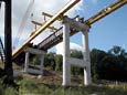 <a href="/newsinfo/graphics/media_kit/regional/northern/kate_shelley/ks_gantry.jpg">High-Res Version</a><br>Gantry system to set deck – September 2008.