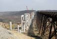 <a href="/newsinfo/graphics/media_kit/regional/northern/kate_shelley/ks_pier_progress.jpg">High-Res Version</a><br>Pier construction progress – November 2007.