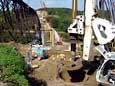 <a href="/newsinfo/graphics/media_kit/regional/northern/kate_shelley/ks_pier_work.jpg">High-Res Version</a><br>Pier work – August 2007.