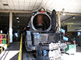 <a href="/htdocs/graphics/media_kit/steam/2010/3985_shop_work_hires.jpg">High-Res Version</a><br>In the shop in Cheyenne, maintenance work on No. 3985 continues. The locomotive may be available for a trip in 2010.